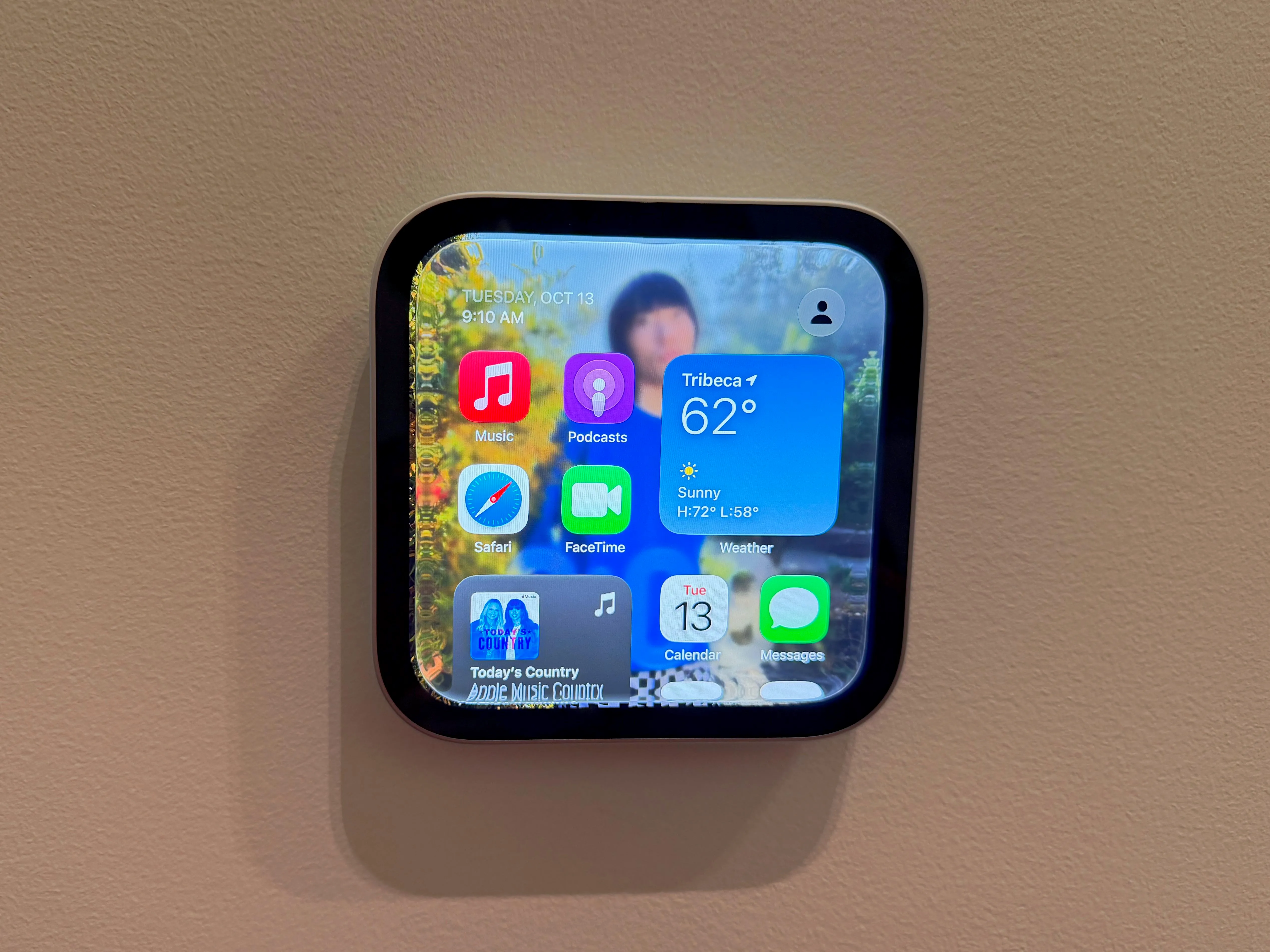 HomeView has some built-in apps, and it relies on your iPhone to run others.